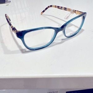 New Robert Marc Green and Tortoise Shell Eyeglasses Glasses Size 48-12 Murano